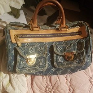Louis Vuitton denim speedy